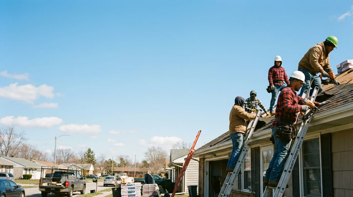 Roofing in Exline, IA near me